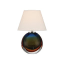 Currey & Company 12" Voyage Nickel Cordless Table Lamp 