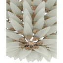 Currey & Company 12" x 22" Dahlia 3-Light Semi-Flush Mount 1