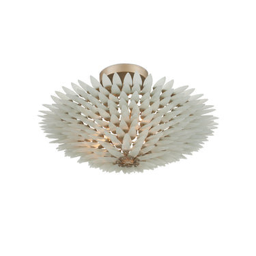 Currey & Company 12" x 22" Dahlia 3-Light Semi-Flush Mount 2