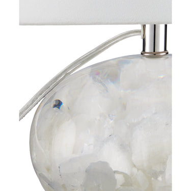 Currey & Company 13.0" Odette White Quartz Table Lamp 2