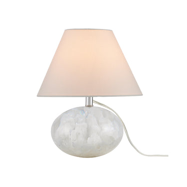Currey & Company 13.0" Odette White Quartz Table Lamp 