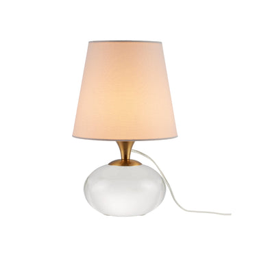Currey & Company 15.0" Diantha Optic Crystal Table Lamp 