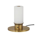 Currey & Company 15.0" Saunter Brass Cordless Rechargeable Table Lamp 5