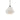 Currey & Company 15.25" Wintershall White 1-Light Pendant 
