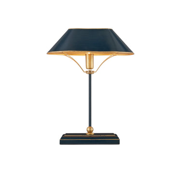 Currey & Company 16.5" Daphne Navy Table Lamp 4