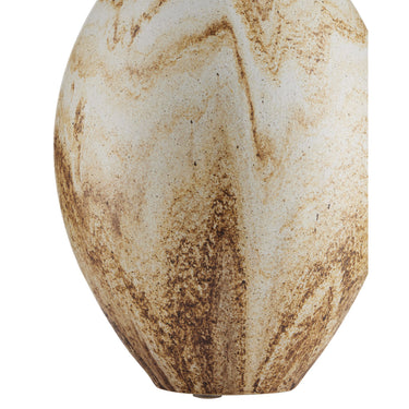 Currey & Company 16.5" Latte Beige Ceramic Table Lamp 3