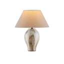 Currey & Company 16.5" Latte Beige Ceramic Table Lamp 
