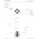 Currey & Company 17" Fraxel 1-Light Pendant 5