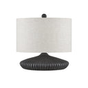 Currey & Company 17" Mythmaker Black Terracotta Table Lamp 3