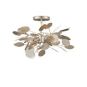 Currey & Company 19" Lunaria 3-Light Semi-Flush Mount 2