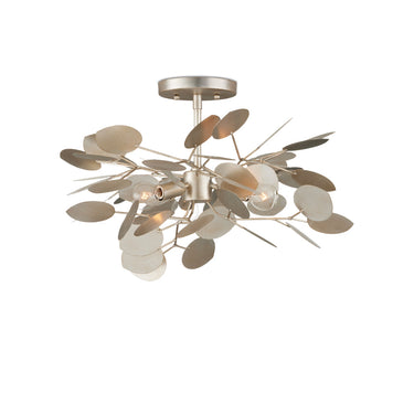 Currey & Company 19" Lunaria 3-Light Semi-Flush Mount 2