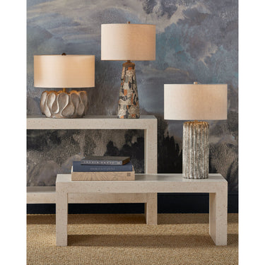 Currey & Company 20.25" Weststrand Concrete Table Lamp 4