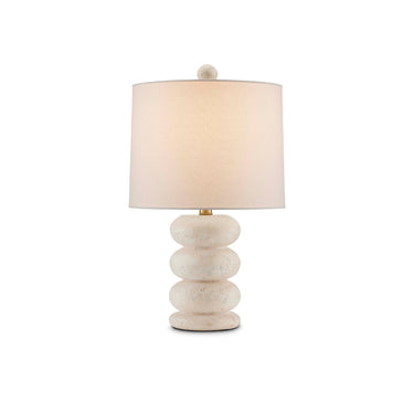 Currey & Company 20.5" Girault White Table Lamp 