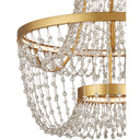 Currey & Company 20.5" x 22" Mademoiselle 2-Light Semi-Flush Mount 1