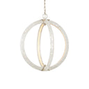 Currey & Company 20" Arietta White Orb 4-Light Mother of Pearl Chandelier 3