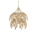 Currey & Company 20" Maypan 6-Light Coco Shell Pendant 
