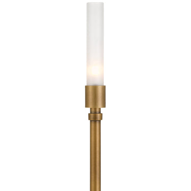Currey & Company 20" Paseo Brass Cordless Table Lamp 1