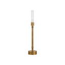 Currey & Company 20" Paseo Brass Cordless Table Lamp 3