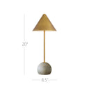 Currey & Company 21.0" Journey Rechargeable Table Lamp 15