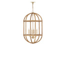 Currey & Company 21.25" Charrette 4-Light Rattan Lantern 5