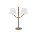 Currey & Company 22.25" Sirocco 2-Light Desk Lamp 4