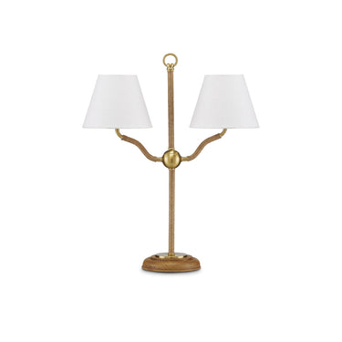 Currey & Company 22.25" Sirocco 2-Light Desk Lamp 4