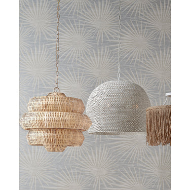 Currey & Company 22.5" Antibes Small White 3-Light Chandelier 6