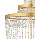Currey & Company 22" Mademoiselle Medium 3-Light Chandelier 1