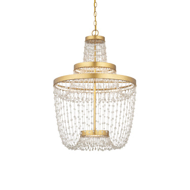 Currey & Company 22" Mademoiselle Medium 3-Light Chandelier 3