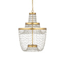 Currey & Company 22" Mademoiselle Medium 3-Light Chandelier 4