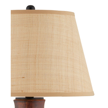 Currey & Company 23.25" Atamo Brown Table Lamp 2