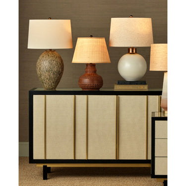 Currey & Company 23.25" Atamo Brown Table Lamp 4