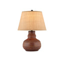 Currey & Company 23.25" Atamo Brown Table Lamp 