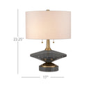 Currey & Company 23.25" Jebel 2-Light Table Lamp 5