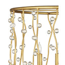 Currey & Company 23.5" Adagio 4-Light Crystal Chandelier 1