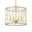 Currey & Company 23.5" Adagio 4-Light Crystal Chandelier 4