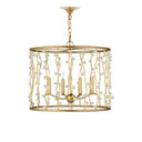 Currey & Company 23.5" Adagio 4-Light Crystal Chandelier 5