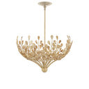 Currey & Company 23.5" Maypan 4-Light Coco Shell Chandelier 5