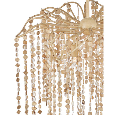Currey & Company 24.5" Kealia Medium 7-Light Chandelier 1