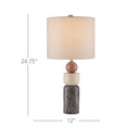 Currey & Company 24.75" Moreno Table Lamp 5