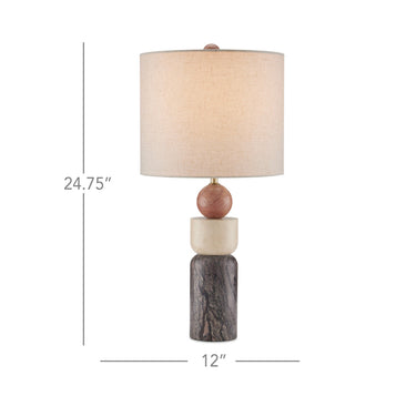 Currey & Company 24.75" Moreno Table Lamp 5