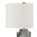 Currey & Company 24" Ashlar Marble Table Lamp 2