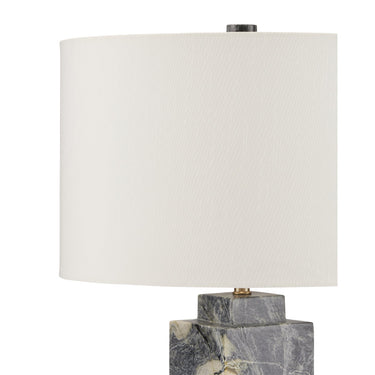 Currey & Company 24" Ashlar Marble Table Lamp 2