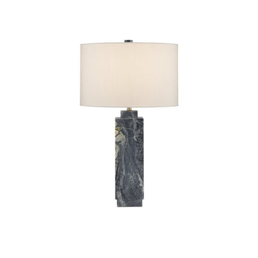 Currey & Company 24" Ashlar Marble Table Lamp 3