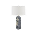 Currey & Company 24" Ashlar Marble Table Lamp 4