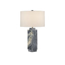 Currey & Company 24" Ashlar Marble Table Lamp 