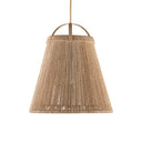 Currey & Company 24" Parnell Medium White 1-Light Pendant 11