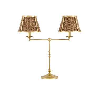 Currey & Company 25" Deauville 2-Light Desk Lamp 4