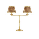 Currey & Company 25" Deauville 2-Light Desk Lamp 