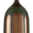 Currey & Company 26.0" Cuprum Ceramic Green and Copper Table Lamp 1